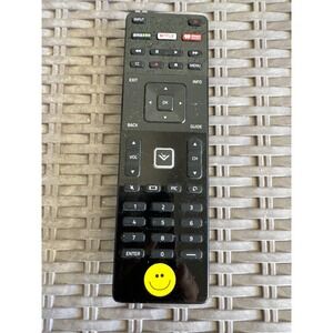 Vizio XRT112 Smart TV Remote Control Amazon Netflix iHeartRadio Black